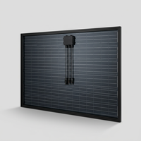 Modules MULOYAL 515W, efficacité 23,2 %, type N, panneau solaire à contact arrière, double verre bifacial, gain 5 % 10 %, cellule 182 mm, tout noir
