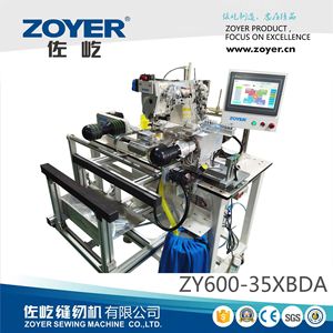 จักรเย็บผ้าฝาดอัตโนมัติรุ่น Zoyer ZY600-35XBDAT พร้อมหน้าจอสัมผัสสำหรับพับชายเสื้อยืด - Product Image 5