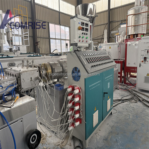 Ligne d'extrusion à double vis entièrement automatique <span class=keywords><strong>pour</strong></span> la fabrication de panneaux muraux décoratifs en PVC/HDPE/PE - Product Image 4