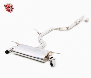 Tubo de <span class=keywords><strong>Escape</strong></span> de Acero Inoxidable de Lujo ICar de 3'' para <span class=keywords><strong>Audi</strong></span> 1.8T A3 <span class=keywords><strong>S3</strong></span> TT MK1 (2021-2024) - Acabado Crudo de 1.5mm, Garantía de 3 Años - Product Image 3