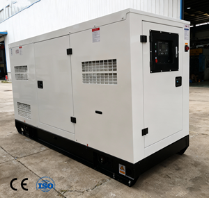 Générateur silencieux 27 kVA 22 kW avec moteur YTO 50 Hz triphasé 4 fils modèle GF22YD avec capot silencieux - Product Image 2