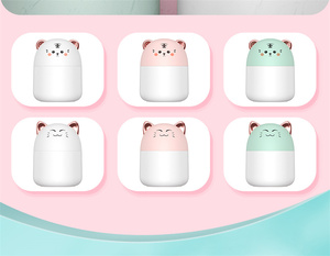 2025 nhà nhỏ USB khuếch tán độ ẩm <span class=keywords><strong>mini</strong></span> Máy phun sương xe Tinh dầu khuếch tán hương thơm dễ thương độ ẩm USB cắm Hướng dẫn sử dụng 250ml - Product Image 4