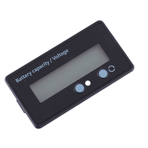 Cho 12V-84V chì axit pin chỉ số công suất nút kép có thể điều chỉnh vôn kế tỷ lệ phần trăm màn hình điện W/SHELL - Product Image 3