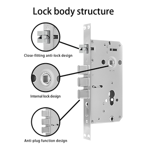 Bảo mật cao RFID thẻ khách sạn khóa cửa điện tử thẻ chìa khóa thông minh hệ thống khóa khách sạn bằng gỗ cửa thép không gỉ khách sạn khóa thông minh - Product Image 4