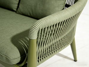 Ensemble <span class=keywords><strong>de</strong></span> canapés en corde <span class=keywords><strong>de</strong></span> luxe pour <span class=keywords><strong>jardin</strong></span> extérieur, cinq <span class=keywords><strong>places</strong></span>, imperméable, design moderne, pour villa, salon, balcon, hôtel - Product Image 3