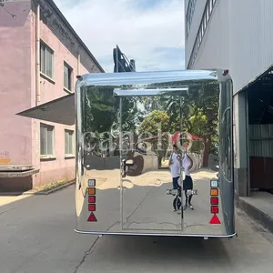 Nouvelle Concession 2026 : Chariot de Restauration Mobile Électrique Entièrement Équipé pour BBQ et Pizza – Remorque de Restauration Rapide - Product Image 6
