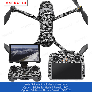 Autocollants de protection de télécommande de peau pour RC Pro2 autocollant plat de Fuselage étanche pour accessoires de Drone DJI Mavic <span class=keywords><strong>4</strong></span> Pro - Product Image 6