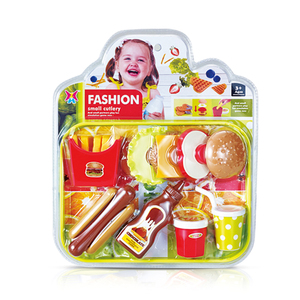 <span class=keywords><strong>Jeux</strong></span> <span class=keywords><strong>de</strong></span> cuisine miniature en plastique pour enfants, pièces, <span class=keywords><strong>jeux</strong></span> éducatifs, simulation d'aliments, rapide pour bébés - Product Image 4