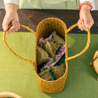 Boîte cadeau personnalisée Zongzi avec emballage en bambou, boîte cadeau en bois recyclable pour bateau-dragon, vente en gros, emballage cadeau en bambou