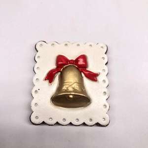 Venta al por mayor directa de fábrica, adhesivo magnético tridimensional 3D de resina para refrigerador, regalo de Navidad, recuerdo navideño - Product Image 2