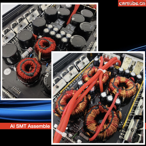 Dynamic 0,5 Ohm 3K Korea Style Car Subwoofer Amplificador Monoblock RMS 3000W Clase D Max 1 Ohm SPL Strong Bass SPL Amplificador de coche