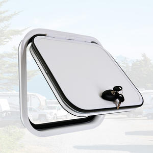 Panneau de porte en alliage d'aluminium Offre Spéciale Porte de bagages RV et porte de <span class=keywords><strong>trappe</strong></span> de camping-car à charnière pour camping-car - Product Image 1