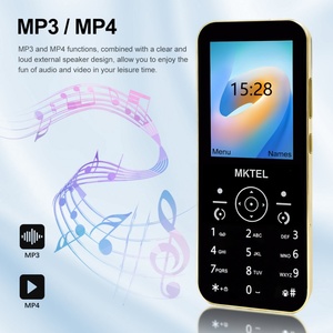 โทรศัพท์มือถือปลดล็อคแล้ว หน้าจอ 2.8 นิ้ว คีย์บอร์ดบางเฉียบ โทรศัพท์สำหรับผู้สูงอายุ รองรับ 2 ซิม จอ LCD  โทรศัพท์ GSM สำหรับผู้สูงอายุ - Product Image 4