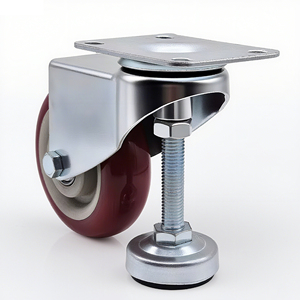 4-Zoll 360-Grad Verstellbare Schwerlast-Lenkrollen 100KG Tragfähigkeit Kugellager PP Langlebiges Industrie-Equipment - Product Image 4