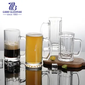 แก้วเบียร์420เมตรสำหรับงานปาร์ตี้แก้วเบียร์ทำจากแก้วเบียร์ใสขายดีแก้วเบียร์สไตน์แก้วเบียร์ขนาดใหญ่