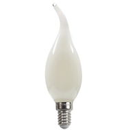 Ampoule LED à filament, culot E27, LED SMD 2W/4W/6W/8W, verre, lumière de bougie Edison avec variateur d'intensité pour bureau