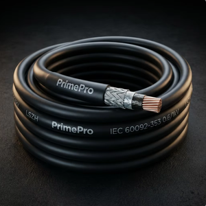 Cable marino blindado IEC 60092-353 0.6/1kV LSZH XLPE con aislamiento ignífugo GWSB, cable de control de energía para embarcaciones blindado 30+ - Product Image 2