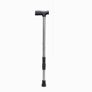 Canne télescopique en alliage d'aluminium réglable à une seule jambe pour personnes âgées, aide à la mobilité - Product Image 2