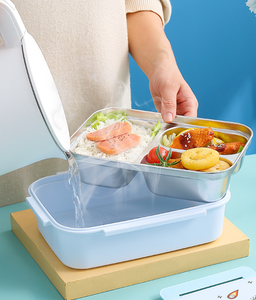Boîte à lunch thermique mignonne et <span class=keywords><strong>kawaii</strong></span>, boîte à lunch à compartiments séparés, boîte à lunch bento pour enfants, superbes cadeaux - Product Image 5