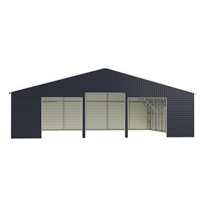 SG3939 Cadre <span class=keywords><strong>en</strong></span> acier galvanisé <span class=keywords><strong>Garage</strong></span> pour 3 voitures Abri d'auto fermé Bâtiment de stockage moderne préfabriqué <span class=keywords><strong>en</strong></span> acier pour usage domestique Entrepôt <span class=keywords><strong>en</strong></span> métal - Product Image 3