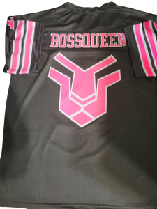 Benutzer definierte Marke Günstige Sublimation Genähtes/Gedrucktes Logo Frauen American Football Trikot - Product Image 5