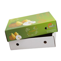 Boîte en carton d'expédition de fruits Raisins cerises abricot mangue Tomate Emballage boîtes en papier carton boîte en carton de livraison à la noix de coco