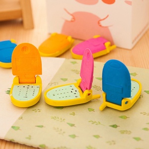 Borrador de Lápiz con Forma de Teléfono Kawaii, Creativo, Bonito y Novedoso, para Niños, Estudiantes, Oficina, Material Escolar, Papelería - Product Image 3