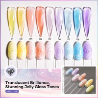 Missgel Gel UV Constructeur Haute Qualité Sans HEMA OEM ODM 30g 1kg Sans TPO Gel Dur Auto-Nivelant pour Extension d'Ongles