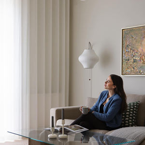 Rideaux et cantonnières plissés en forme de S personnalisables, luxueux et translucides - Product Image 5