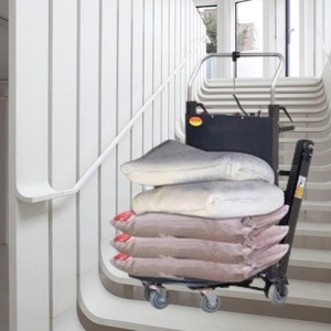 <span class=keywords><strong>Precio</strong></span> de fábrica Heavy Duty Trolley 400KG Carros de mano y carros 48V/35A Máquina eléctrica para escalar escaleras <span class=keywords><strong>Carro</strong></span> - Product Image 6