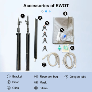 Système d'entraînement à l'oxygénothérapie EWOT 10L avec sac tampon de 1000L OLV-10SE, réservoir de 1000 litres OLV-10SE - Product Image 3