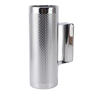 Agitador <span class=keywords><strong>Guiro</strong></span> de Metal con <span class=keywords><strong>Raspador</strong></span>, <span class=keywords><strong>Instrumento</strong></span> <span class=keywords><strong>Musical</strong></span> de Percusión <span class=keywords><strong>Guiro</strong></span> de Mano de Acero Inoxidable para Concierto de Banda de Jazz, 3x8 Pulgadas - Product Image 3