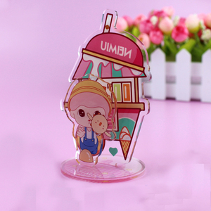 Tùy chỉnh in phim hoạt hình anime Acrylic Keychain hình hiển thị đứng cầu vồng Holographic rõ ràng Acrylic Standee - Product Image 6