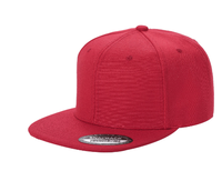 Topi Snapback Pria Berkualitas Tinggi Grosir, Desain Kustom 5/6 Panel, Bordir 3D Puff, Sablon Logo, Gaya Hip Hop