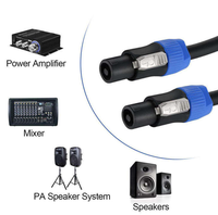 Câble de haut-parleur audio pour amplificateur, connecteur audio pour instrument de musique, vente chaude en lot