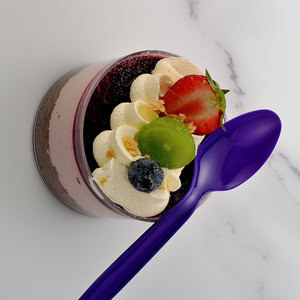 Cucchiaino monouso multicolore <span class=keywords><strong>di</strong></span> peso medio e pesante avvolti singolarmente cucchiai da tè in <span class=keywords><strong>plastica</strong></span> - Product Image 6