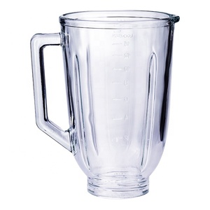 Precio de Fábrica del Fabricante, Repuestos de Vidrio para Licuadora de 1.5l, Vidrio Puro de Soda-Lima, para Jarra de Licuadora Sanyo, <span class=keywords><strong>Vaso</strong></span> de Vidrio para Licuadora - Product Image 1