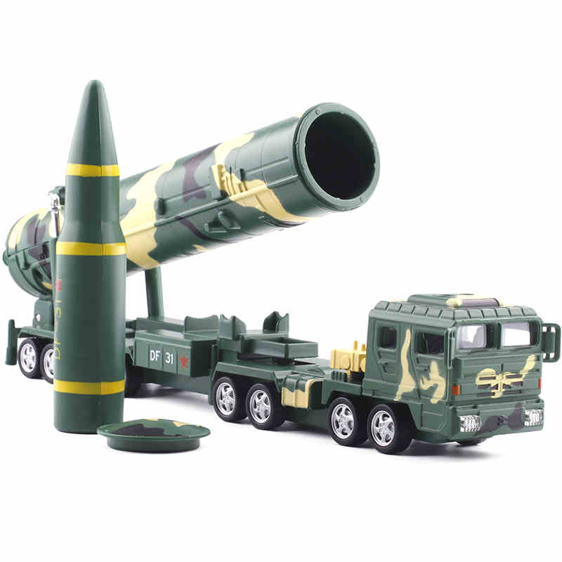 希少 1/64 DF-31 中国人民解放軍ロケット軍 大陸間弾道ミサイルICBM