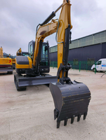 Mini-excavatrice sur chenilles XE60G PRO 0,24 m³ 6 tonnes, forte force de creusement pour l'installation de fondations et de pipelines