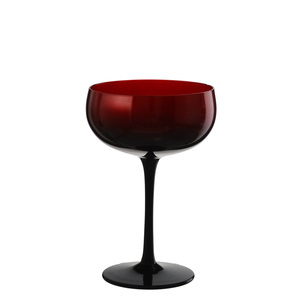 <span class=keywords><strong>Verre</strong></span> à vin rouge en <span class=keywords><strong>cristal</strong></span> soufflé à la main, dégradé noir et rouge, vente en gros d'usine SAMYO, pour mariages et fêtes - Product Image 3