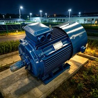 Éolienne hydroélectrique silencieuse à aimant permanent vertical, générateur synchrone 5 kW, protection IP68, enroulement 100 % cuivre