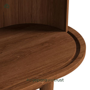 Armoire Alex en teck, conçue pour un rangement fonctionnel, élégance naturelle et durabilité longue durée - Product Image 6