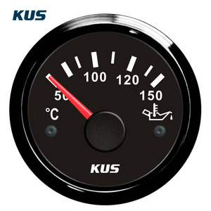 Kus समुद्री k श्रृंखला 52 मिमी 12v 24v जनरेटर तेल तापमान मीटर गेज - Product Image 2