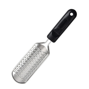 Râpe à <span class=keywords><strong>pédicure</strong></span> professionnelle en acier inoxydable, lime à pieds double face avec poignée ergonomique pour usage domestique et en salon - Product Image 4