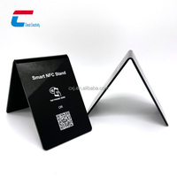 Prix d'usine, programmable, Ntag213 NFC, menu Google Review, panneau NFC Google Review, support de table NFC