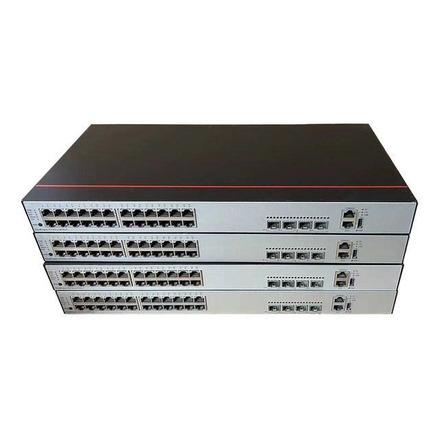 New Used Switch S5735-L24P4X-A 24 Gigabit Electric Port 40 Thousand Gigabit Optical POE+ Power Supply AC Power Supply