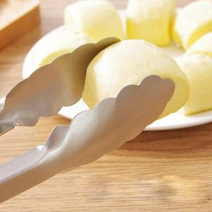 Pince de cuisine en silicone Hongxuan avec logo personnalisé, 100 % qualité alimentaire, sans BPA, 9 pouces, manche en acier inoxydable 430, pour barbecue - Product Image 4