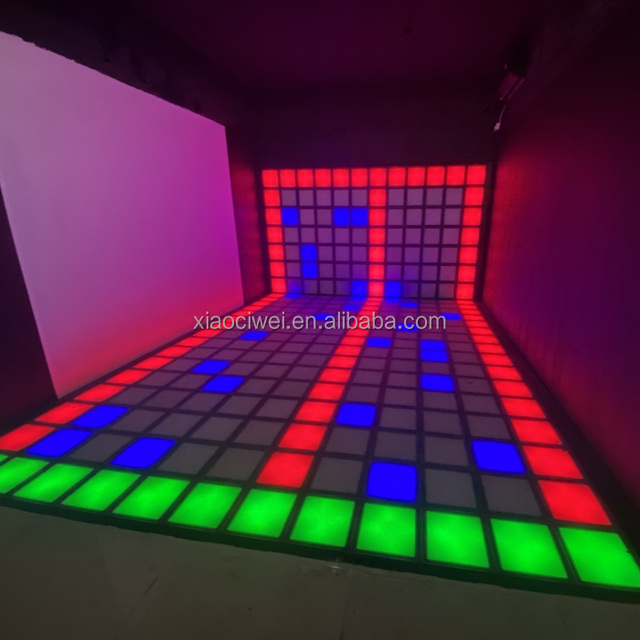 Interactive LED Dance Floor Play Games Amusement LED Interactive Dance Floor Price