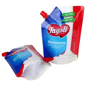 Yeni varış sıvı köşe emzik kese şarap ambalaj çantası plastik Kraft kağıt alüminyum folyo geri dönüşüm özel emzik kese - Product Image 2