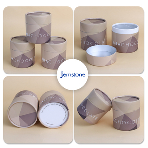 Fournisseurs expérimentés Boîte d'emballage cylindre avec marque personnalisée Emballage tube en papier kraft personnalisé - Product Image 1